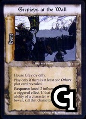 Greyjoys at the Wall